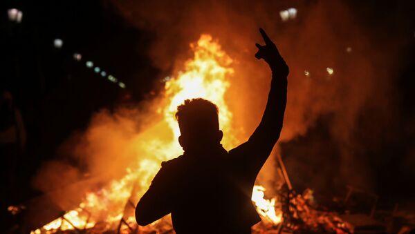 Protestas en Chile - Sputnik Mundo