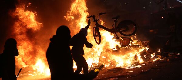 Protestas en Chile - Sputnik Mundo