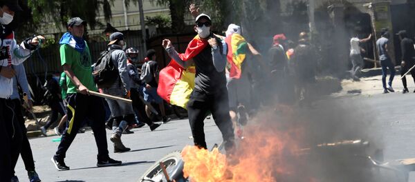 Protestas en Cochabamba, Bolivia Protestas en Cochabamba, Bolivia - Sputnik Mundo