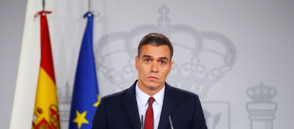 Pedro Sánchez, el presidente del Gobierno español en funciones - Sputnik Mundo