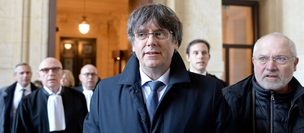Carles Puigdemont, expresidente catalán  - Sputnik Mundo