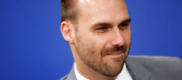 Eduardo Bolsonaro, diputado brasileño e hijo del presidente Jair Bolsonaro Eduardo Bolsonaro, diputado brasileño e hijo del presidente Jair Bolsonaro - Sputnik Mundo