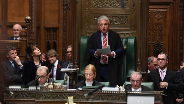 John Bercow, presidente de la Cámara de los Comunes  - Sputnik Mundo