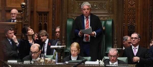 John Bercow, presidente de la Cámara de los Comunes  - Sputnik Mundo