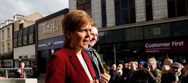 Nicola Sturgeon, la jefa del Gobierno escocés  - Sputnik Mundo