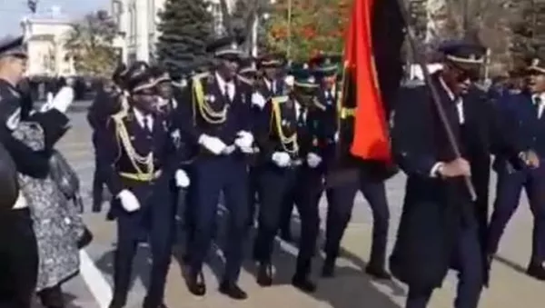 Desfile de pilotos africanos - Sputnik Mundo