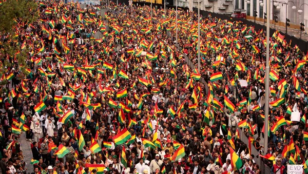 Las protestas en Bolivia (archivo) - Sputnik Mundo