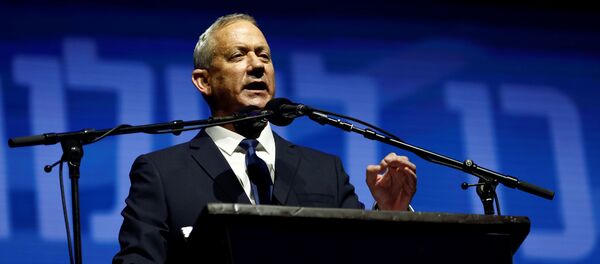 Benny Gantz, presidente de la coalición Azul y Blanco - Sputnik Mundo