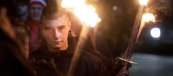 Una protesta de Pegida, foto de archivo - Sputnik Mundo