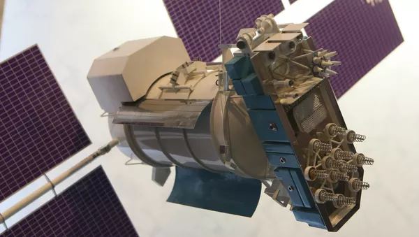 Un modelo del satélite Glonass-M  - Sputnik Mundo