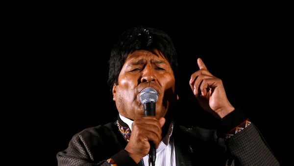 Evo Morales, presidente de Bolivia - Sputnik Mundo