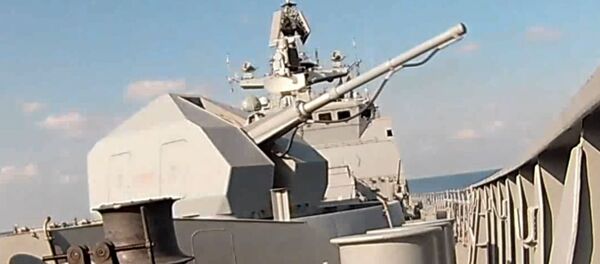 La flota de Rusia muestra su fuerza en el mar Mediterráneo - Sputnik Mundo