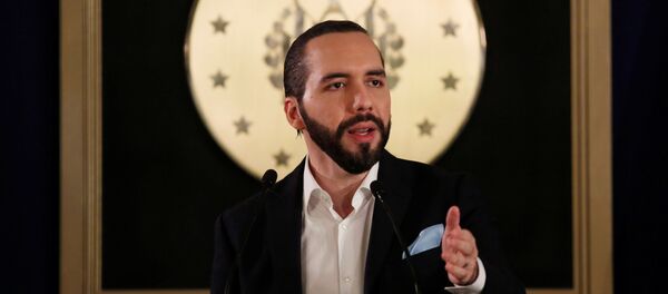 Nayib Bukele, el presidente de El Salvador - Sputnik Mundo