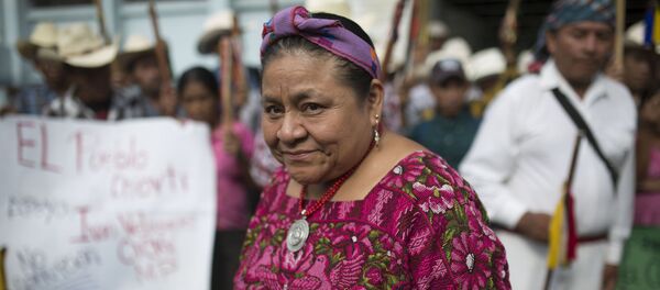 Rigoberta Menchú, la premio Nobel de la Paz guatemalteca Rigoberta Menchú, la premio Nobel de la Paz guatemalteca - Sputnik Mundo