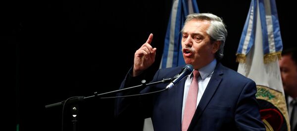 Alberto Fernández, presidente electo de Argentina Alberto Fernández, presidente electo de Argentina - Sputnik Mundo