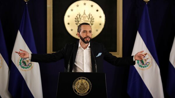 Nayib Bukele, presidente de El Salvador - Sputnik Mundo