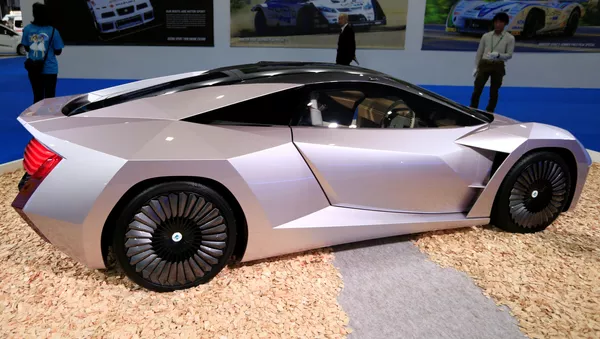 NCV, coche japonés construido con desechos agrícolas - Sputnik Mundo