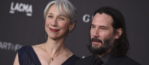El actor Keanu Reeves y su novia Alexandra Grant - Sputnik Mundo