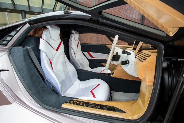 Este automóvil ha sido construido con desechos agrícolas | Vídeo y fotos - Sputnik Mundo