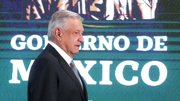 El presidente de México, Andrés Manuel López Obrador - Sputnik Mundo