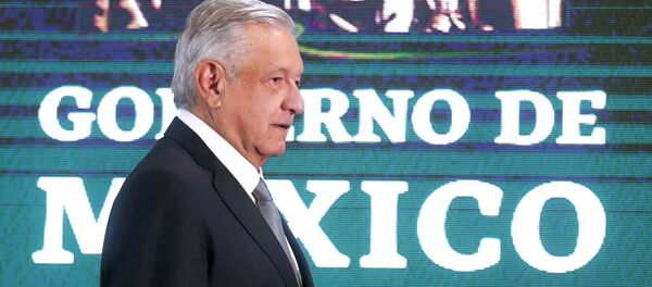 El presidente de México, Andrés Manuel López Obrador - Sputnik Mundo