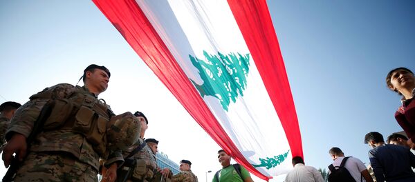 La bandera del Líbano - Sputnik Mundo