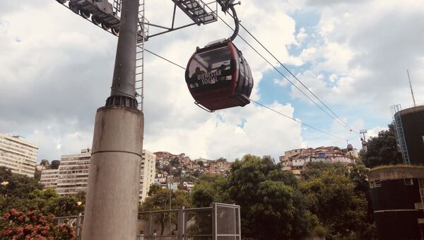 Teleférico a San Agustín, en Caracas - Sputnik Mundo