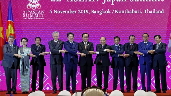 El foro de ASEAN en Tailandia