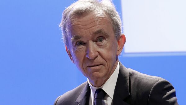 Bernard Arnault, magnate francés, director del grupo LVMH  - Sputnik Mundo