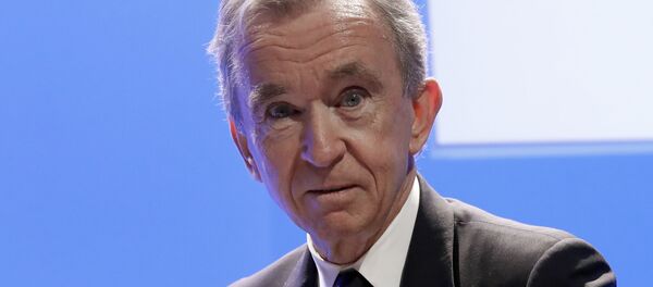 Bernard Arnault, magnate francés, director del grupo LVMH  - Sputnik Mundo