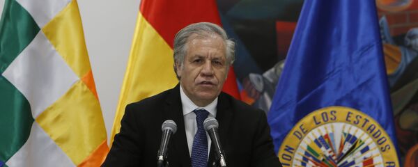 Luis Almagro, el secretario general de la OEA Luis Almagro, el secretario general de la OEA - Sputnik Mundo