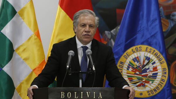 Luis Almagro, el secretario general de la OEA  - Sputnik Mundo