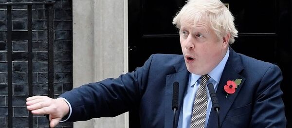 Boris Johnson, el primer ministro británico Boris Johnson, el primer ministro británico - Sputnik Mundo
