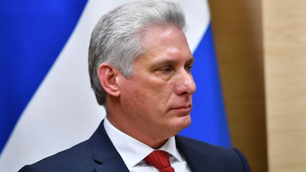 Miguel Díaz-Canel, presidente de Cuba - Sputnik Mundo