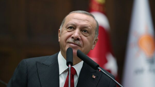 Recep Tayyip Erdogan, el presidente de Turquía - Sputnik Mundo