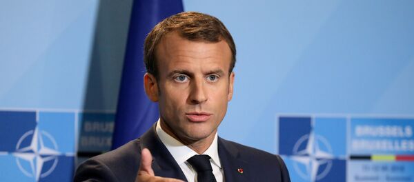 Emmanuel Macron, presidente de Francia - Sputnik Mundo