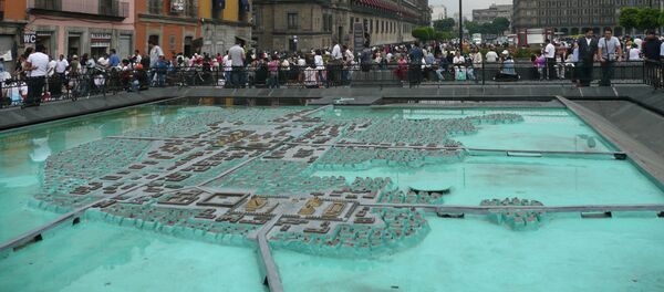 El modelo de Tenochtitlan en la Ciudad de México - Sputnik Mundo