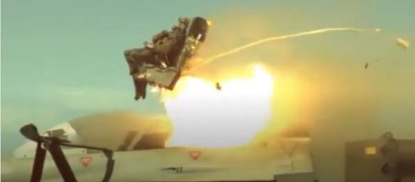 Prueba de asientos de eyección - Sputnik Mundo