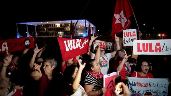 Partidarios de Lula - Sputnik Mundo