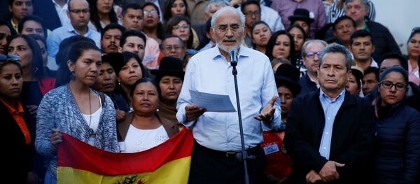 Carlos Mesa, opositor boliviano - Sputnik Mundo