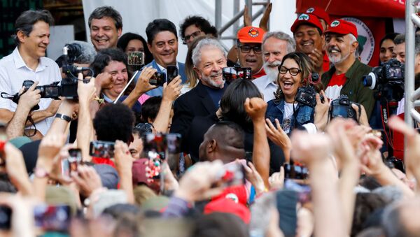 Luiz Inácio Lula da Silva, expresidente de Brasil - Sputnik Mundo