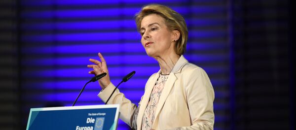 Ursula von der Leyen, presidenta de la Comisión Europea - Sputnik Mundo