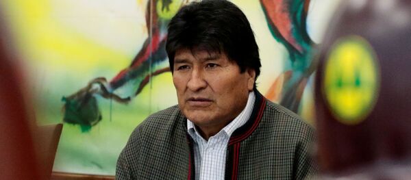Evo Morales, presidente de Bolivia - Sputnik Mundo