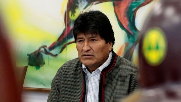 Evo Morales, presidente de Bolivia - Sputnik Mundo