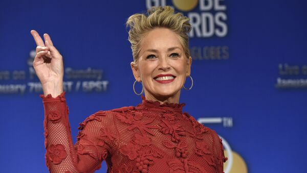 Sharon Stone, actriz estadounidense - Sputnik Mundo