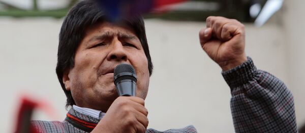 Evo Morales, presidente de Bolivia - Sputnik Mundo
