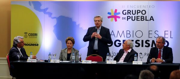 Los líderes del Grupo de Puebla en la reunión en Buenos Aires, Argentina - Sputnik Mundo