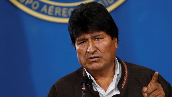 Evo Morales, presidente de Bolivia - Sputnik Mundo