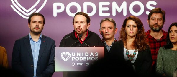 Pablo Iglesias, líder de Unidas Podemos Pablo Iglesias, líder de Unidas Podemos - Sputnik Mundo