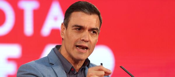 Pedro Sánchez, líder del PSOE y presidente del Gobierno en funciones - Sputnik Mundo